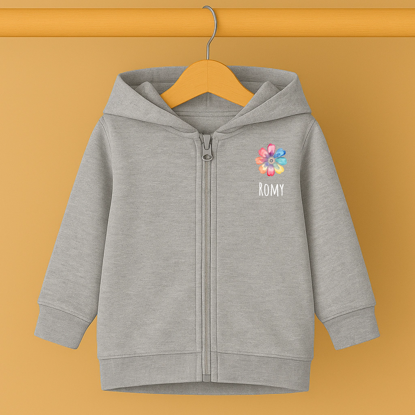 Blume mit Namen - Personalisierte Geschenke zur Geburt