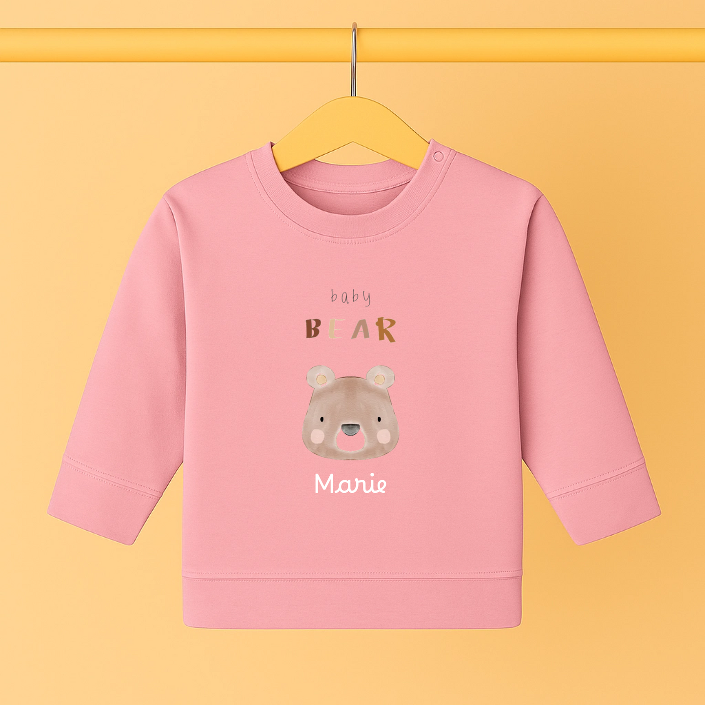 Baby-Pullover mit Little One Motiv - Baby Organic Sweatshirt