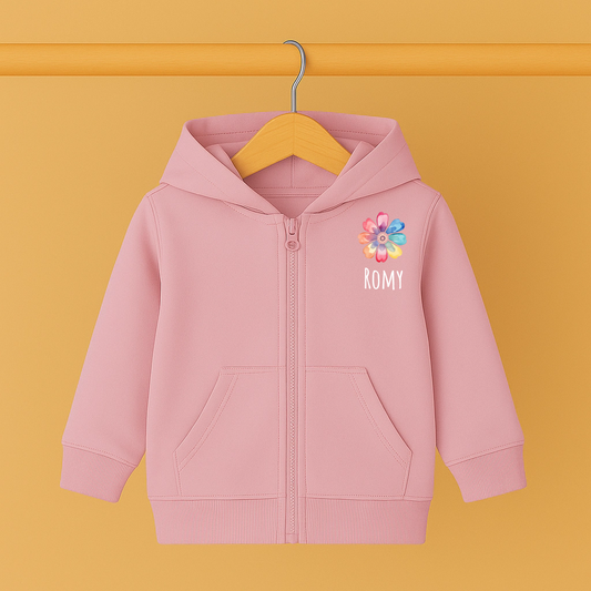 Blume mit Namen - Personalisierte Geschenke zur Geburt